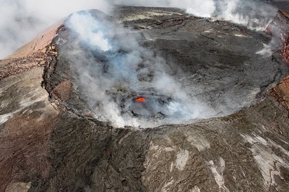 火山の火口