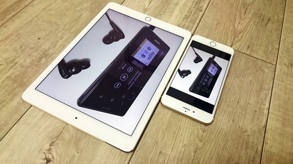 iPad AirとiPhone