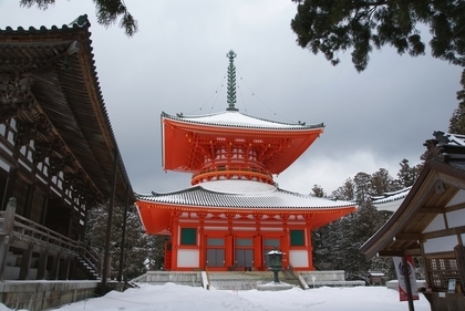 冬のお寺