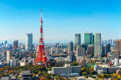 東京の街