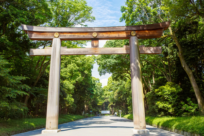 神社に参る